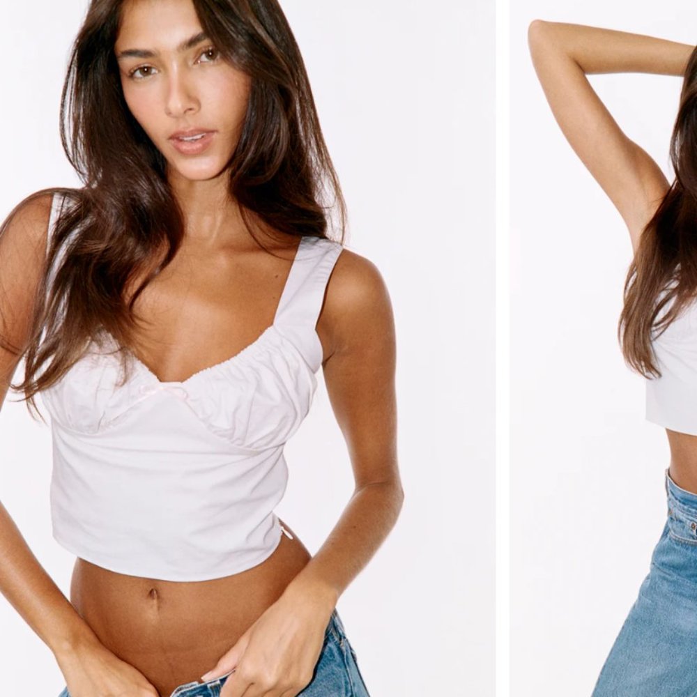 COPY - With Jéan Bridgette Top (White)